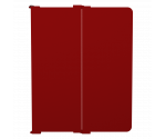 4-Fold ISO Clipboard - Red